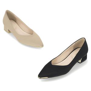 엘칸토 여성 V컷 로우 펌프스 3cm LCWD48I439
