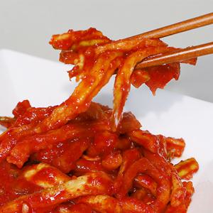 [세이브밀] 시장수제반찬 무말랭이무침 250g 2팩 (총 500g)