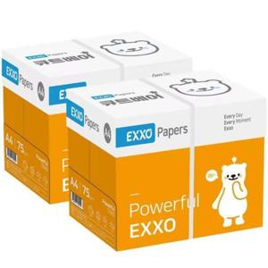 엑소 큐트베어 A4 복사용지(A4용지) 75g 2BOX(5000매)
