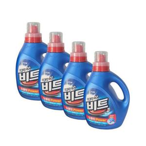 비트 딥클린 파워세탁 액체 세탁세제 (일반용) 3L x4개