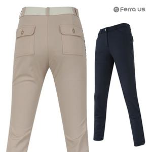 보스케 여성 봄 가을 골프웨어 골프 배색 데일리 바지 T191461