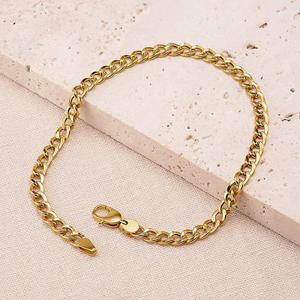 골드앤 14K 헤리티지 체인 팔찌 소 17.5cm