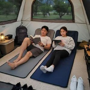 등받이해변매트 의자 선베드 캠핑 피크닉 좌식 접이식