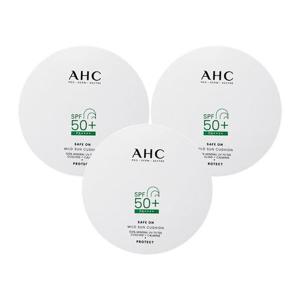 AHC 세이프 온 마일드 선쿠션 25g(SPF50+) 무기자차 3개 Ss