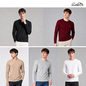 [아놀드파마](26FW 신상)  남성 소프트 코튼 니트 티셔츠 (5종)