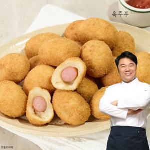옥주부 미니 찹쌀 핫도그 630g 2팩