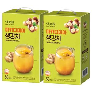 [다농원] 마카다미아 생강차 50T X 2개