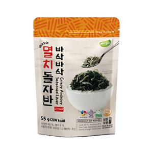 [네이처픽] 바삭바삭 광천 멸치돌자반 4팩