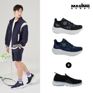 [마시모스포츠](백화점 판매 동일)마시모 2025 S/S 남성 리커버리슈즈+슬립온.