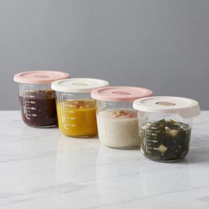 헥사 더블온 오븐렌지 밥용기 700ml 냉동밥 보관 용기 2개 세트