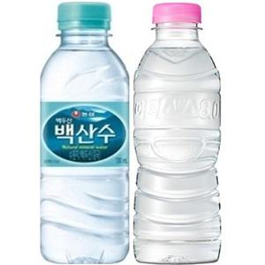 [농심]백두산 백산수330mx(20개)+아이시스(무라벨)300mlx(20개)  생수 (총40개)