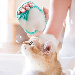 PET 강아지 고양이 샴푸 브러쉬 목욕 마사지 목욕솔 WC5D72C