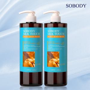 [쏘헤어x쏘바디] [1+1] 실크터치 모이스트 아르간 바디워시 1000ml 2개