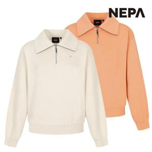 네파 여성 C/P 하프집업 스웨트셔츠 7J65364