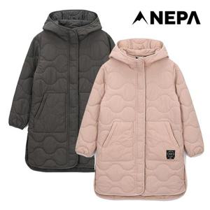 네파 여성 써모퍼프 후디 롱 패딩자켓 7K60962