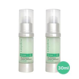 [이지듀]이지듀 앰플EGF 멜라토닝 원데이시카알로에 앰플 30ml 2개