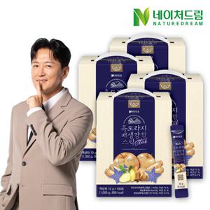 [네이처드림]  흑도라지 배 생강 청 스틱 100포  3+1/총 4박스