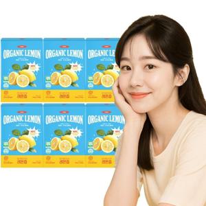 로하 유기농 NFC 레몬즙 100% 14포 x 6개