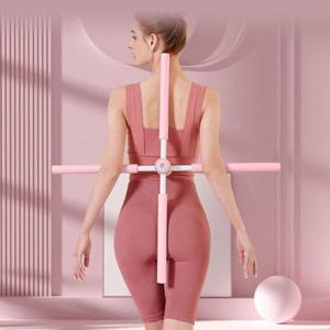 땅콩마사지볼 십자봉 허리 굽은등 쫙쫙 펴주는 스트레칭봉 홈트