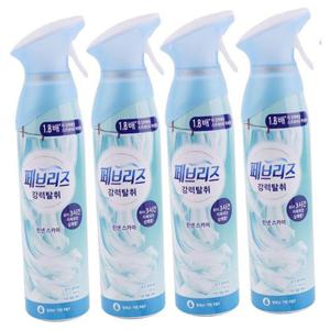 페브리즈 에어 공기탈취제 린넨스카이 4개입 WFL0OME