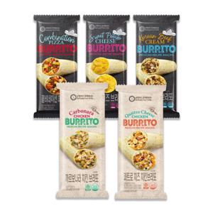 [BURRITO] 간편하게 즐기는 브리또 5종 인기세트 (콤비/고구마/불고기/까르보/콰트로-각2팩씩)