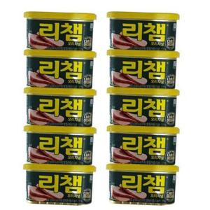 [셀러허브 식품]동원 리챔 오리지널 통조림햄 200g x 10캔