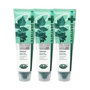 SIAM COSMECEUTICAL 덴티스테 플러스화이트 프로 치약 100g 미백도움 3개 S