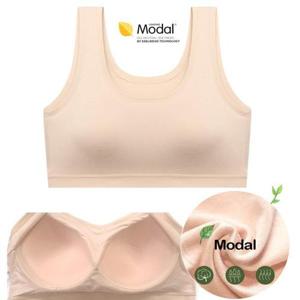 [마이핏]청소년 브라팬티세트 모달 초중고 여학생 속옷 노와이어브라탑