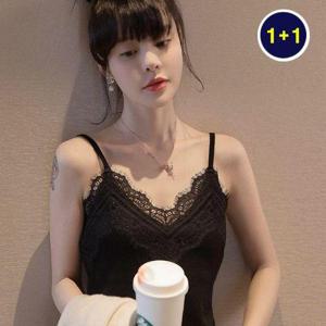 [하젤]이징 레이스 슬립 탑 나시_M1116