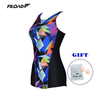 FILOAD 필로드 1부 여성 실내수영복 FLOS-473 제이커블루