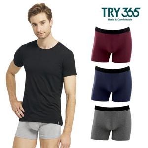 [4장 세트] TRY 365 남성 드로즈 팬티 남성속옷 친환경 소재