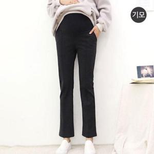 [마미누리]임산부기모바지 임부바지 임부슬랙스 겨울 임부복팬츠