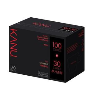 동서 맥심 카누 다크 로스트 미니 130T 원두커피 스틱커피