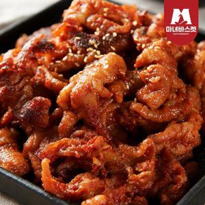 [마녀바스켓] 마녀 불맛 불향가득 매콤 직화 무뼈 닭발 250g x4팩