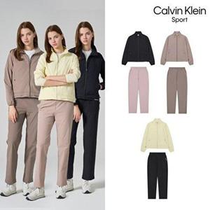 [Calvin Klein]26SS 여성 우븐 자켓+팬츠 2종