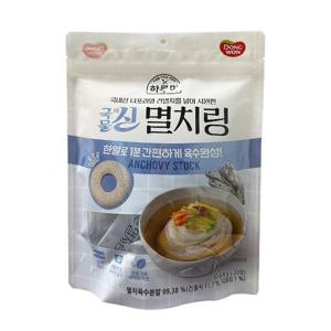 [동원]하루미 국물의신 멸치링 (4g x 20정) 2개