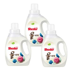 쉬슬러 기능성 세탁세제 울전용 650ml 3개