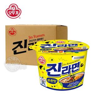 오뚜기 박스 진라면 순한맛 큰컵110g 12입 컵라면