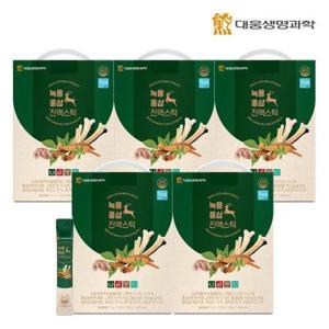 갤러리아_대웅생명과학 녹용홍삼 진액 스틱 100포 5박스
