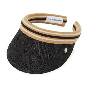 헬렌카민스키 비앙카 8 스트라이프 여성 바이저 HAT52203 CHARCOAL BLACK STRIPE