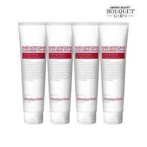 히말라야 허브 나드 여드름 완화 클렌징폼 150ml x4개