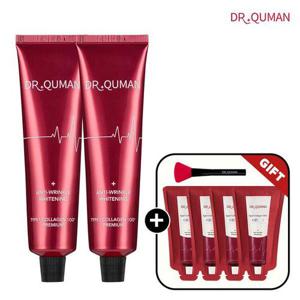 [닥터큐먼][닥터큐먼] 콜라겐팩 60g2 (+파우치10g4+스파츌러1)