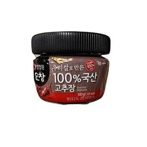 청정원 순창 100% 국산 고추장 500g x 1개 401076