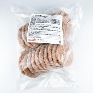 [해핑] 선진FS 로스트 비프패티 1.2kg(60g x 20개입) 햄버거패티 소고기패티