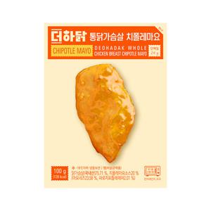 더하닭 통 닭가슴살 치폴레마요맛 100g10팩