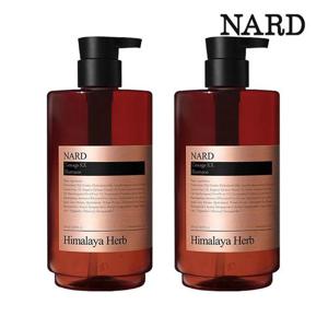 히말라야 허브 나드 데미지 RX 샴푸 500ml x2개