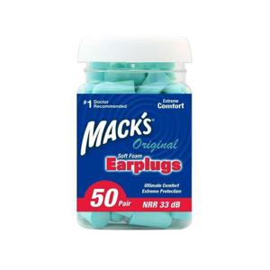 맥스 오리지널 귀마개 macks 기압감소 귀안아픈 이어플러그 50쌍