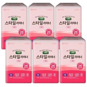 디펜드 요실금 라이너 여성용 무향 롱 28매 x 6팩