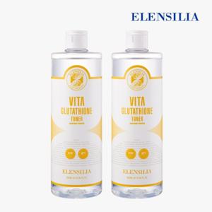 [엘렌실라] 에이지테라피 비타 글루타티온 대용량 토너 500ml 2개 (유통기한임박특가 27년 2월까지)