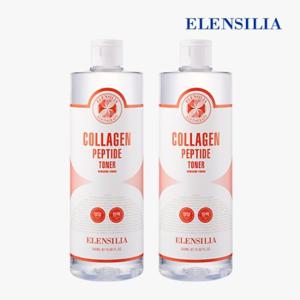 [엘렌실라] 에이지테라피 콜라겐 펩타이드 대용량 토너 500ml 2개 (유통기한임박특가 27년 2월까지)